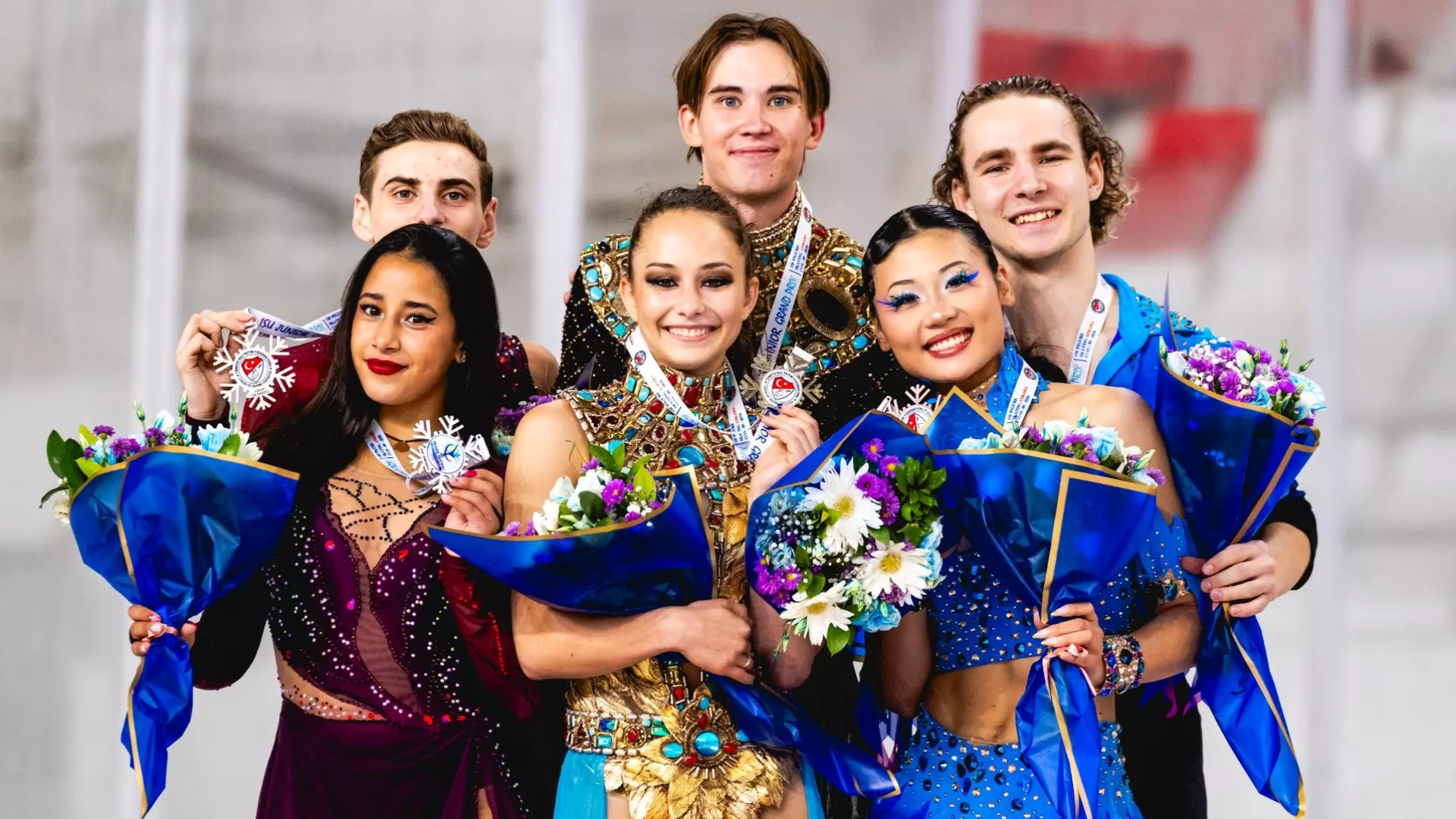Aboian and Veselukhin Capture Gold, Chen and Chitipakhovian Earn Bronze at Junior Grand Prix Turkey